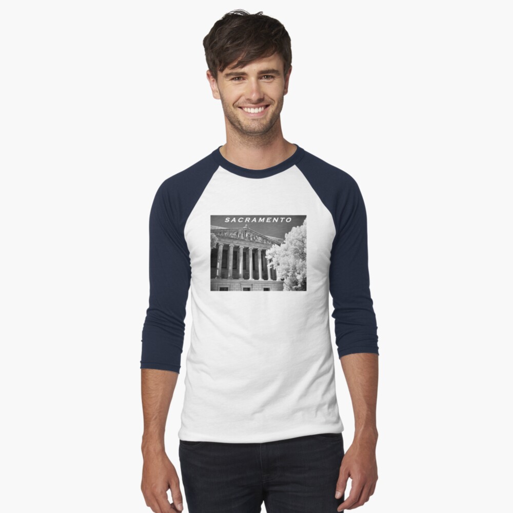 Item preview, Baseball ¾ Sleeve T-Shirt designed and sold by rodneyj46.