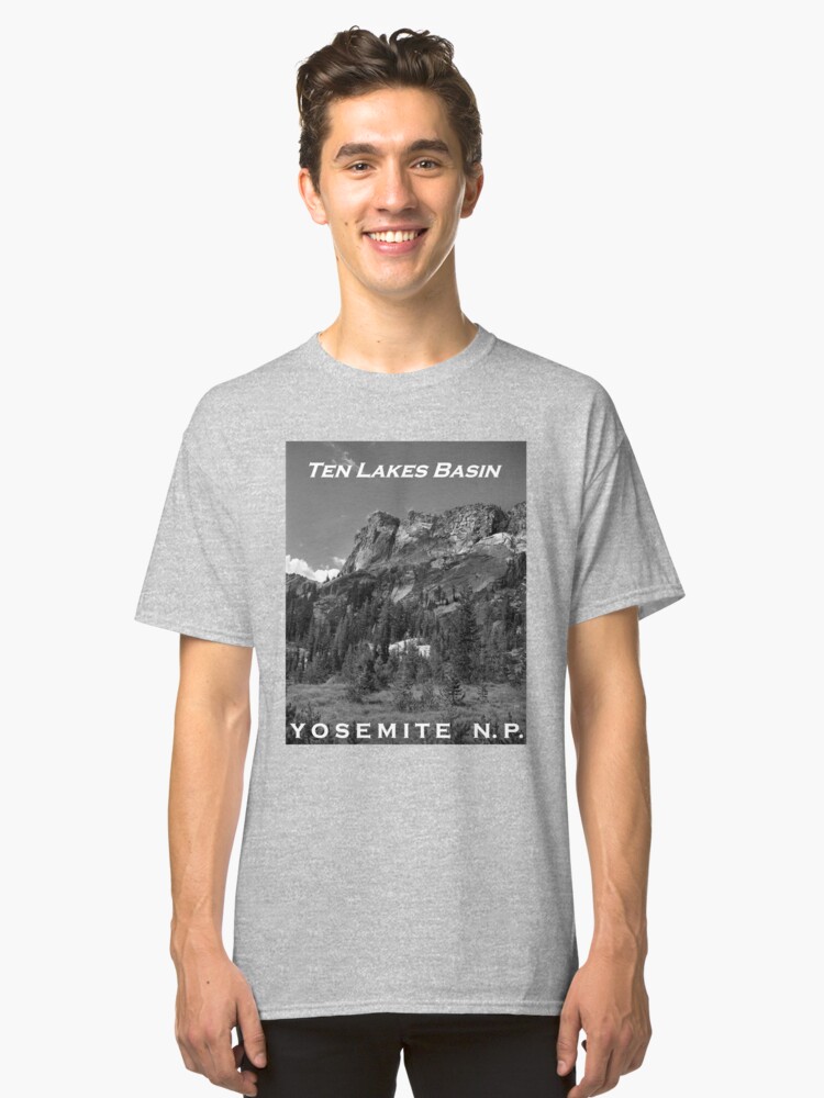 Alternate view of Ten Lakes Basin - Yosemite N.P. Classic T-Shirt