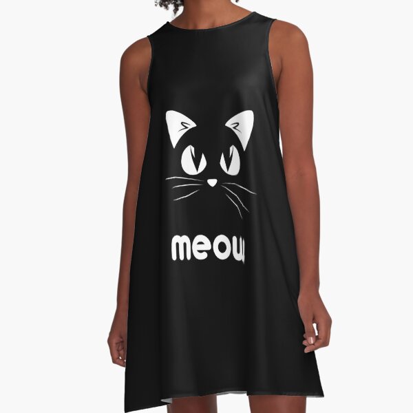 Cat meow - for cat lovers A-Line Dress