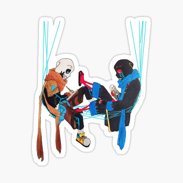 Epic!Sans and Template!Error | Sticker