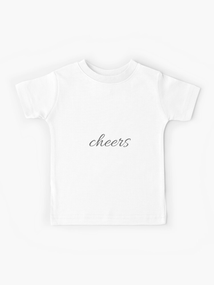 Prost Einfaches Schreiben Cooles Celebration Design Kinder T Shirt Von Frazrashid Redbubble