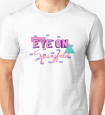 Auge auf Springfield Die Simpsons Kent Brockman Slim Fit T-Shirt