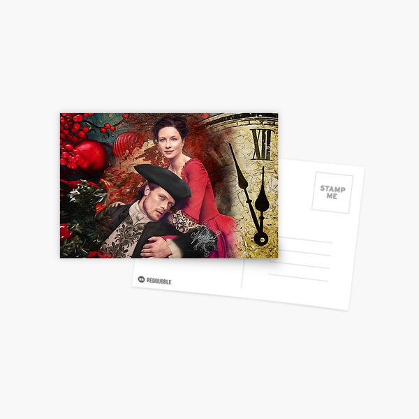 Lady Red Postcard