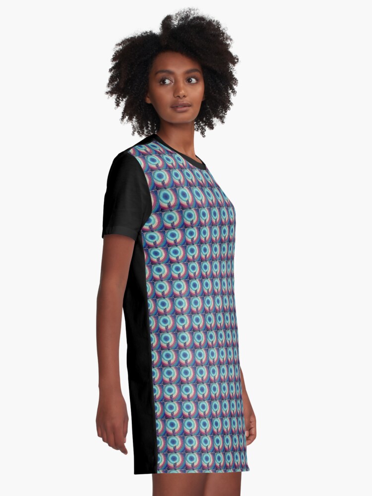 Alternate view of Charka Umbrella Graphic T-Shirt Dress