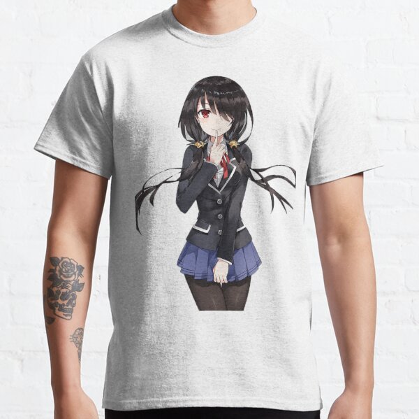 Cosplay DATE A LIVE Anime Manga T-Shirt shirt Kostüme Schwarz Polyester 
