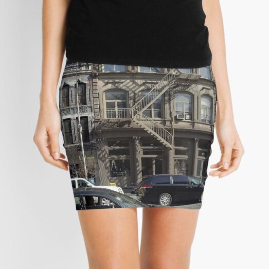 #facade, #windows, #architecture, #street, #city, #town, #LocalLandmark, #downtown, #NewYorkCity, #NYC Mini Skirt