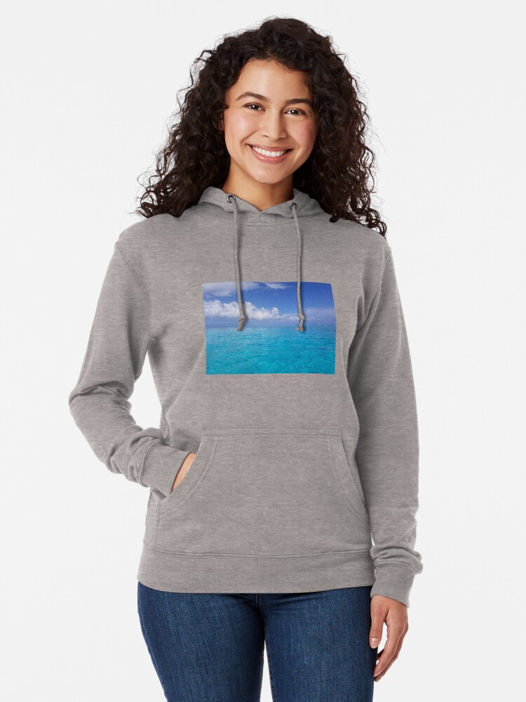 caribbean blue sweatshirt