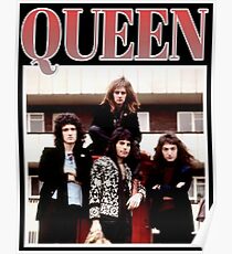 90er Jahre Vintage Queen Poster