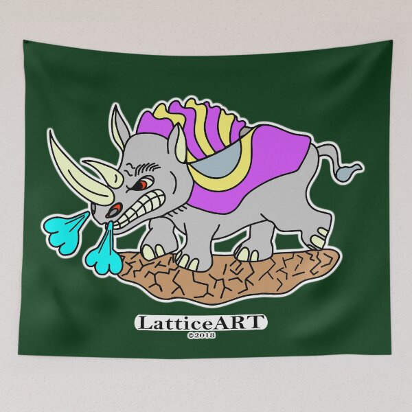 Item preview, Raging Rhino designed and sold by LatticeART.