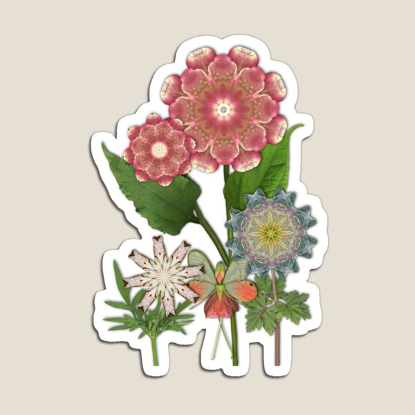 Flowers and Fairies of the Mystic Gardens Magnet