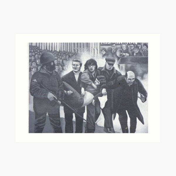 Bloody Sunday Art Print