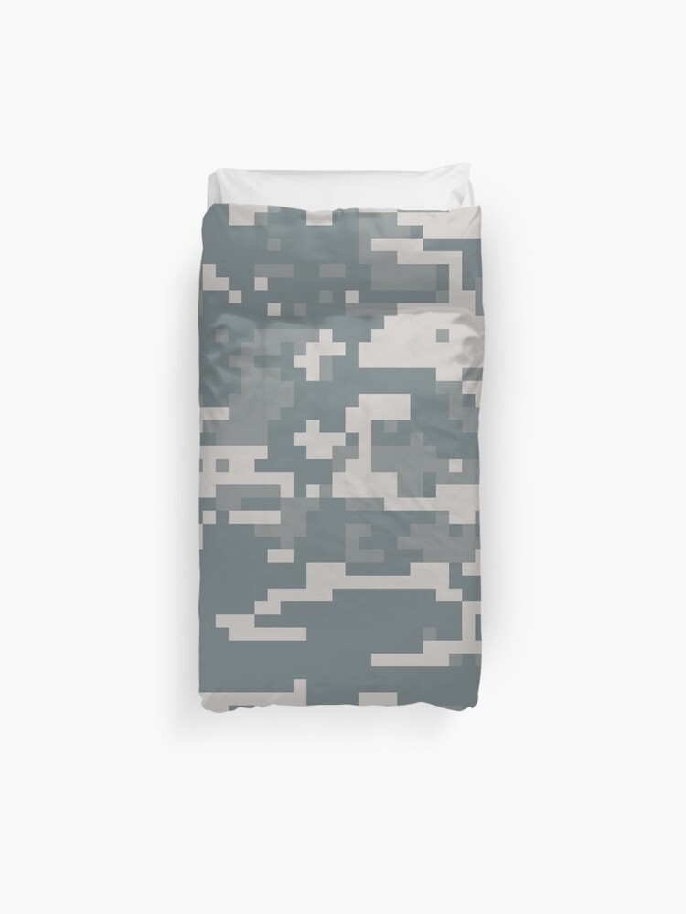 Digital Camo Duvet Cover By Gatoblanco Redbubble