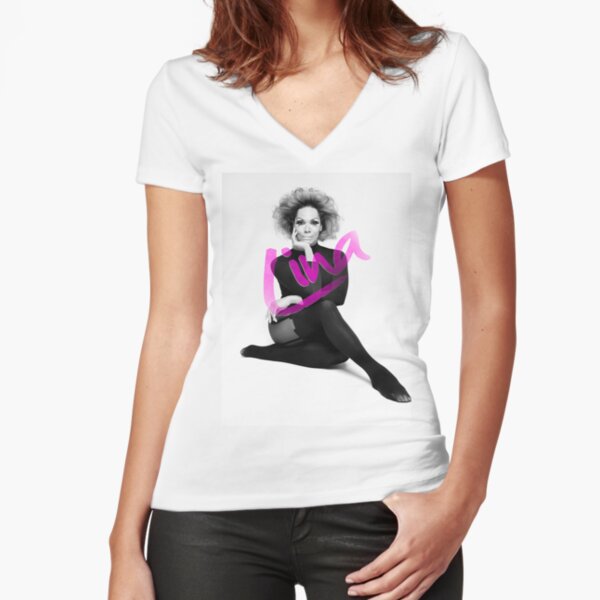 Fitted V-Neck T-Shirt