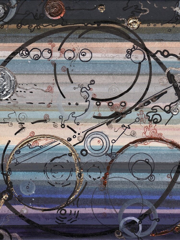 Space race ink on paper by rvalluzzi
