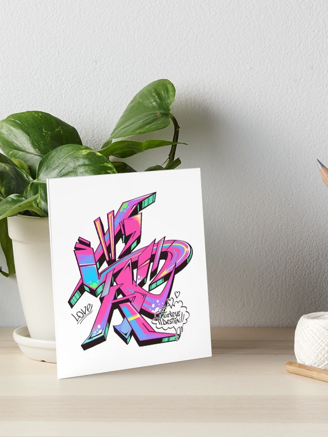 Japanese KANJI Graffiti AI (Future Pink)