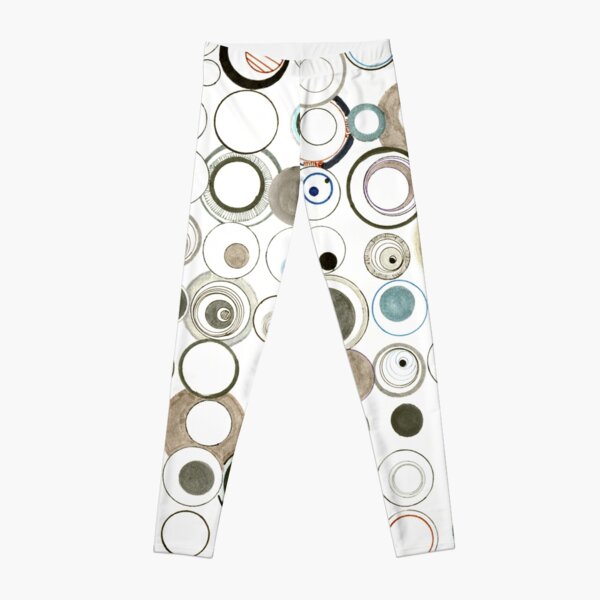 Lattice, ink drawing on paper Leggings