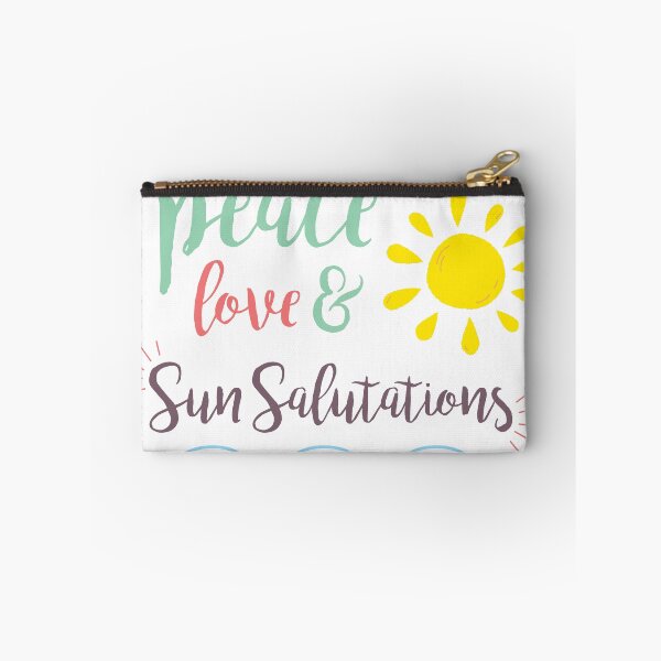 Item preview, peace love and sun salutations designed and sold by ToffDesigns.