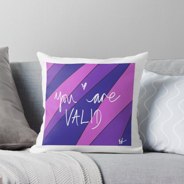 Item preview, Eres valido - bandera bi designed and sold by designedbybee.