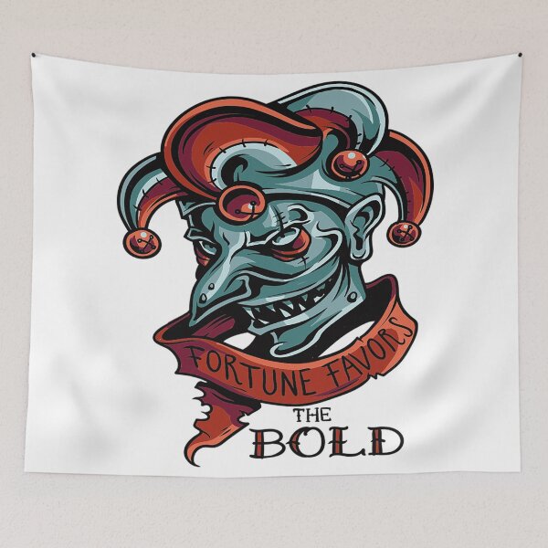 Item preview, Fortune Favours The bold designed and sold by leen12 Art Designs Prints.
