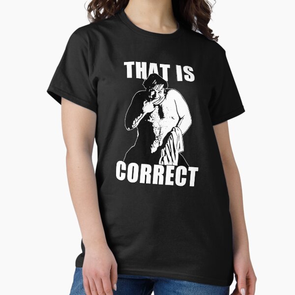 Vista previa del artículo con la obra «eso es correcto», diseñado y vendido por American Artist Designs.