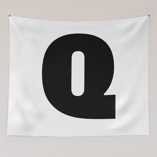 Item preview, Alphabet Q (Uppercase letter q), Letter Q designed and sold by marosharaf.