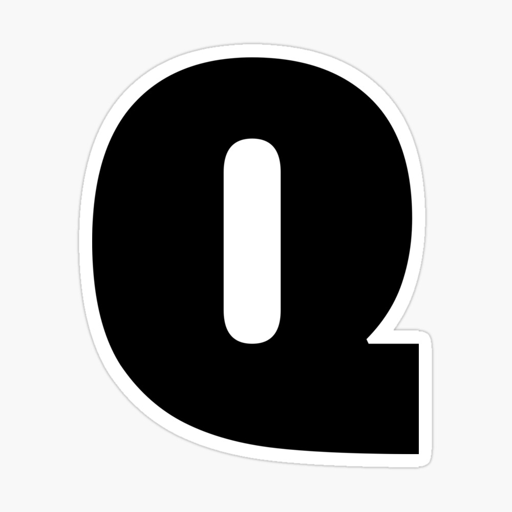 Alphabet Q Uppercase Letter Q Letter Q Poster By Marosharaf Redbubble