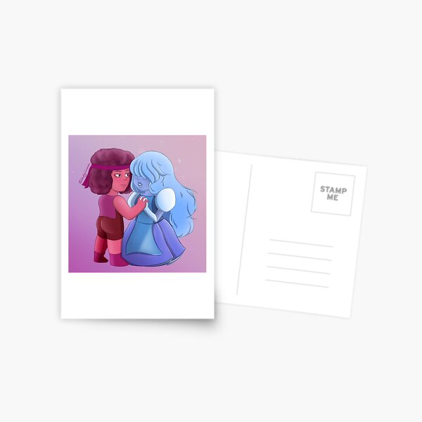 Ruby and Sapphire Postcard