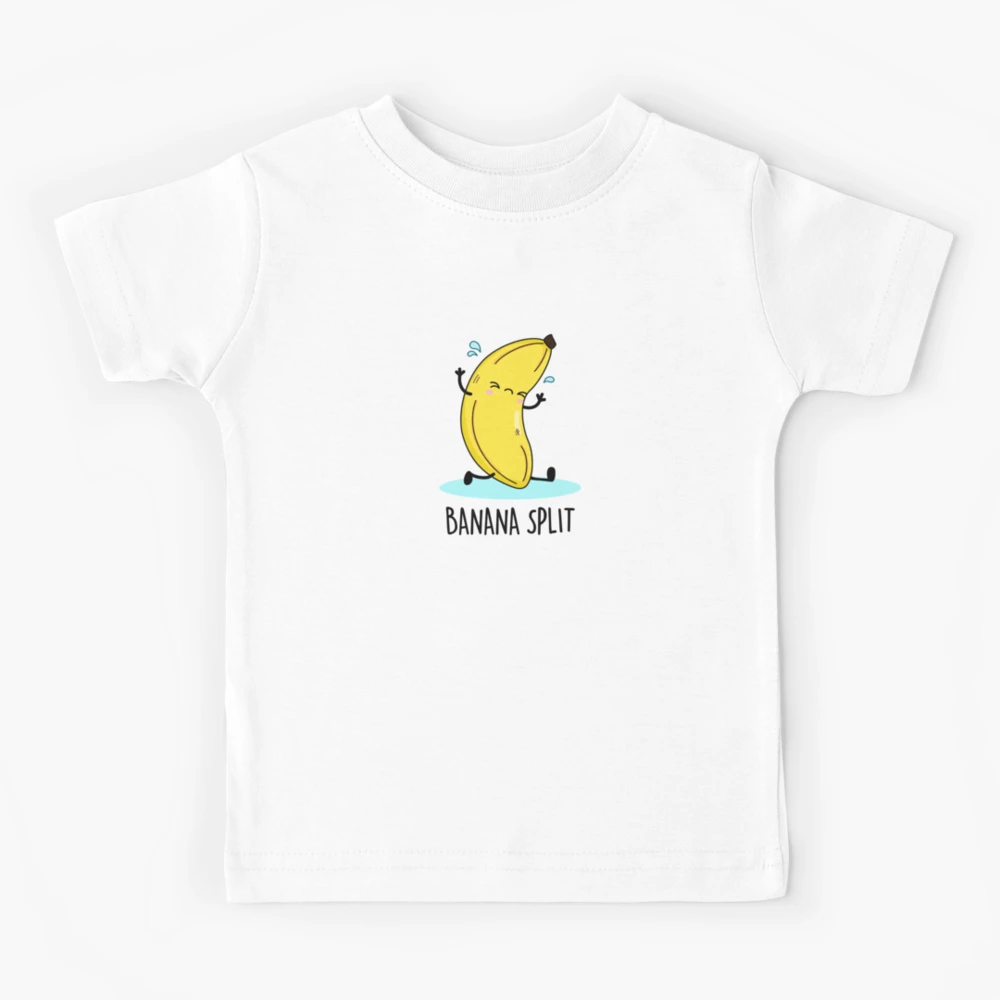 Banana Split Funny Dancing Banana Puns Kids T-Shirt