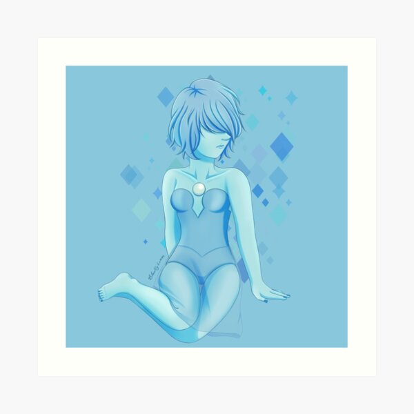 Blue Pearl Art Print