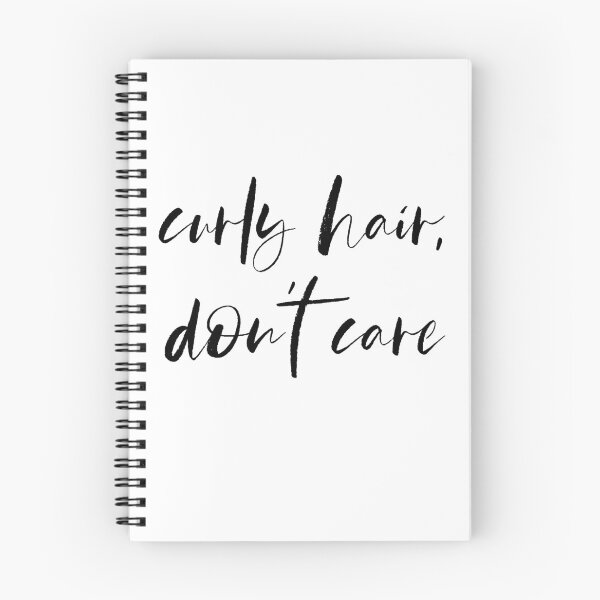 Item preview, Curly Hair, Don't Care designed and sold by sjgjg.