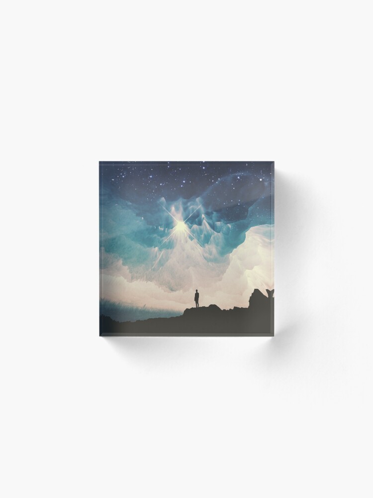 Alternate view of Stars Acrylic Block
