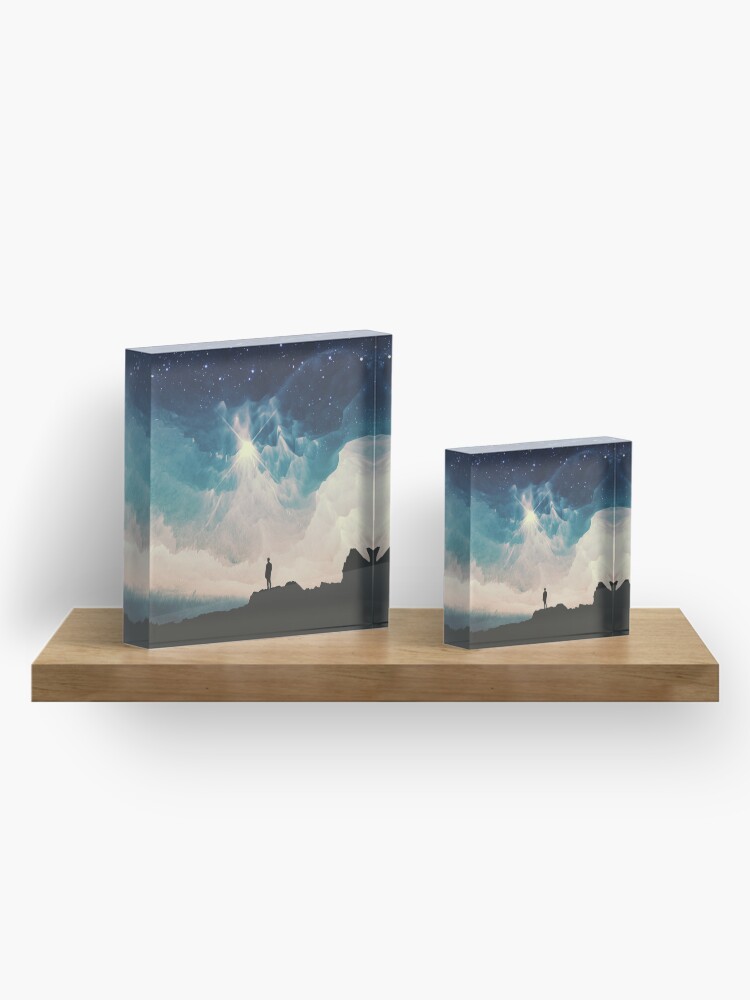 Alternate view of Stars Acrylic Block