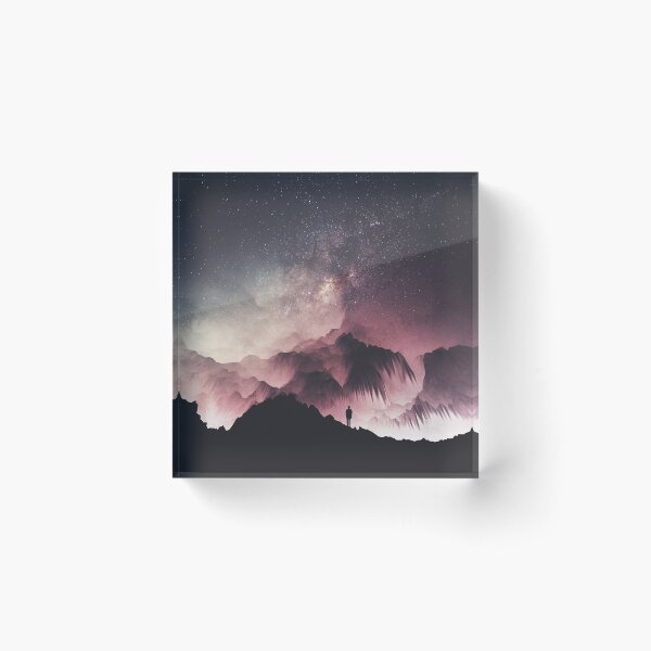 Night Acrylic Block