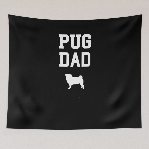 Item preview, Pug Dad - Pug Lover Dog designed and sold by Superhero Gear.