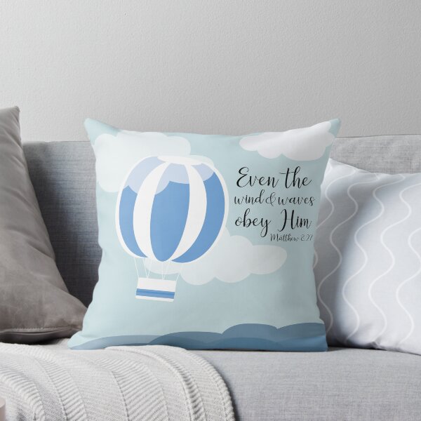 Item preview, Even the WIND & WAVES obey HIM designed and sold by Liz Taylor.