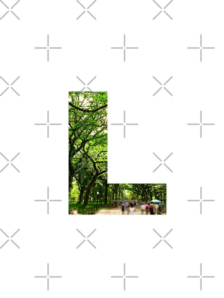 Central Park - Letter "L" by planet-eye
