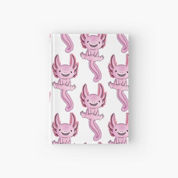 Happy Axolotl- Version 1 Hardcover Journal