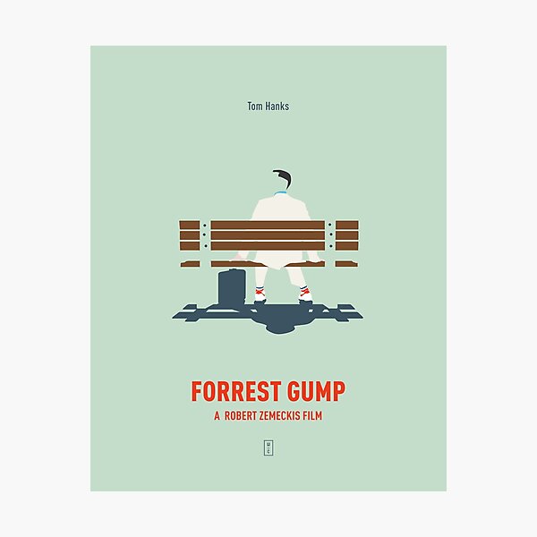 Forrest Gump Photographic Print