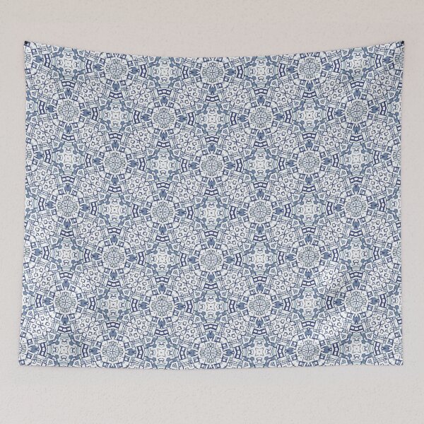 Item preview, Blue Isotoxal Star Tile designed and sold by KPcaptures.