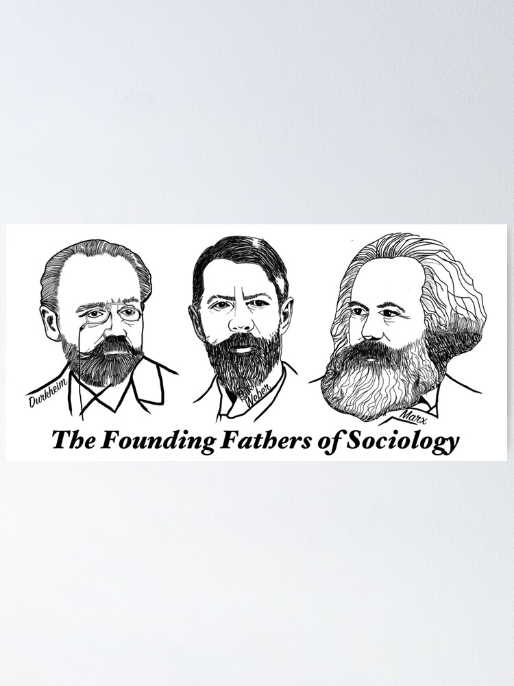 Póster «Los padres fundadores» de SocioloTees | Redbubble