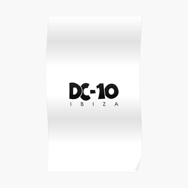 DC-10 Ibiza Poster