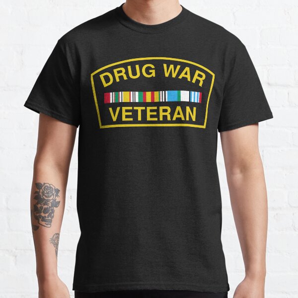 Item preview, Drug War Veteran T-Shirt designed and sold by coolhiphoptees.