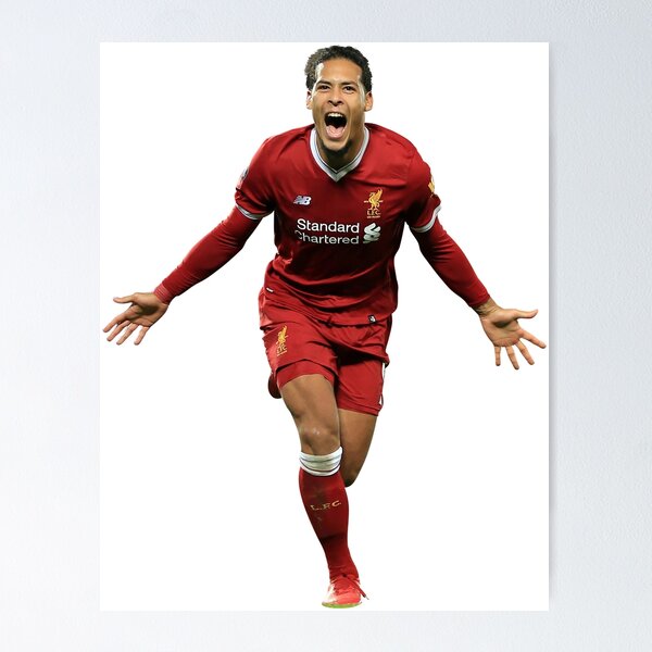 Aperçu de l'œuvre Meilleure affiche de Van Dijk, affiche de Virgil, joueur de football de Liverpool, Pays-Bas 2018-2019 créée et vendue par bragakane.