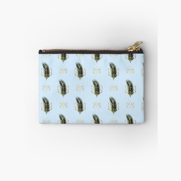 Item preview, Tropical Palm Leaf Pattern - Gold Geometric Pattern 2 - Tropical Wall Art - Palm Leaf and Gold designed and sold by Studio Grafiikka.