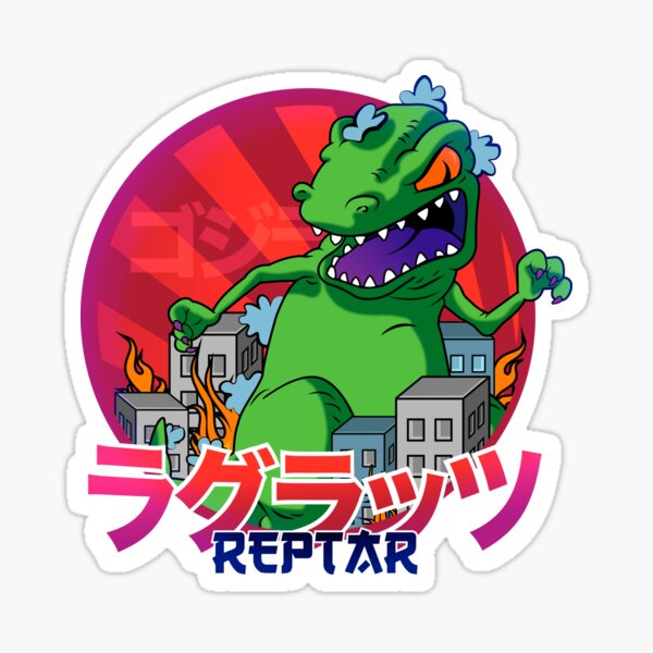 Reptar Rugrats Pegatina