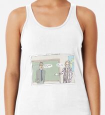 Beetlejuice + Ferris Buellers Ruhetag Racerback Tank Top