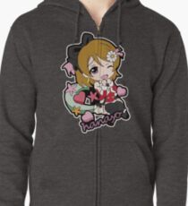 Hanayo Chibi Zipped Hoodie