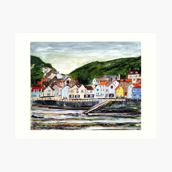 Staithes, North Yorkshire Art Print