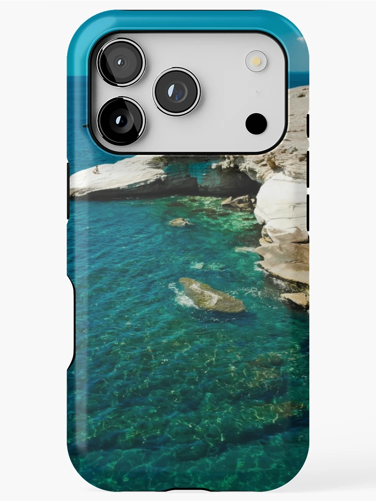 Thumbnail 1 of 4, iPhone Case, White Rocks designed and sold by DRONY.