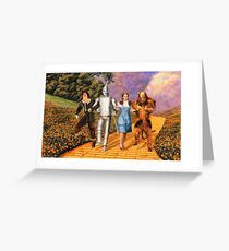the wizard of oz Greeting Card